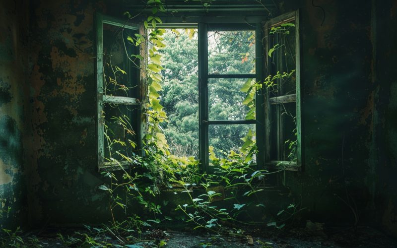 _lename_an_analog_photo_of_a_room_with_an_open_window_the_view_ec096343